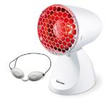 Beurer IL 11 infrared heat lamp, for colds and muscle tension, 5 angle settings, maximum safety with goggles and protective shield, medical device