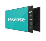 Hisense Digital Signage 86" DM series ; 24/7, 4K, 500 nit, 8ms, 1200:1 ,Auto Brightness, WiFi, BT 5.1, LAN, Android 11, VESA 600x400, Anti-glare