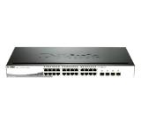 D-Link 24-port 10/100/1000 Gigabit Smart Switch + 4 SFP