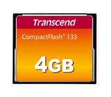Transcend 4GB, CF Card, MLC, 133X