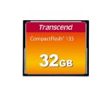 Transcend 32GB, CF Card, MLC, 133X