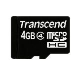 Transcend 4GB micro SDHC (with adapter, Class 4)