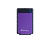 Transcend 2TB, 2.5" Portable HDD, StoreJet H3, Purple, Anti-shock
