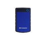 Transcend 2TB, 2.5" Portable HDD, StoreJet H3, Blue, Anti-shock