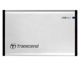 Transcend 0GB StoreJet 2.5" (SATA), USB 3.1, Aluminum housing