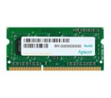 Apacer 4GB Notebook Memory - DDR3 SODIMM PC10600 512x8 @ 1333MHz