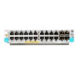 HPE Aruba Networking 20-port 10/100/1000BASE-T PoE+ / 4-port 1G/10GbE SFP+ MACsec v3 zl2 Module