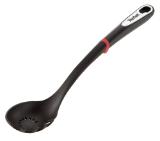Tefal K2060214, Ingenio, Pasta spoon, Kitchen tool, Nylon/Fiberglass, 39.6x10.6x6.4cm, Up to 220°C, Dishwasher safe, black