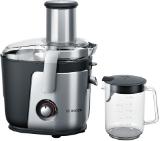 Bosch MES4010, Centrifugal juicer 1200 W, 3 speeds, 3 lt pulp container, 1.5 ltr juice container & foam separator, XXL feeding tube (84 mm), ceramic knife, electropolished stainless steel sieve, die-cast aluminum body and clamps, juice outlet with drip-s