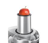 Bosch MES4010, Centrifugal juicer 1200 W, 3 speeds, 3 lt pulp container, 1.5 ltr juice container & foam separator, XXL feeding tube (84 mm), ceramic knife, electropolished stainless steel sieve, die-cast aluminum body and clamps, juice outlet with drip-s