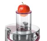 Bosch MES25C0,Centrifugal juicer 700 W, 2 speeds, 2 lt pulp container, 1.25 ltr juice container & foam separator, XL feeding tube (73 mm), ceramic knife, s/s sieve, plastic body, die-cast aluminum clamps, juice outlet with drip-stop and made of stainless