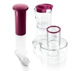 Bosch MES25C0,Centrifugal juicer 700 W, 2 speeds, 2 lt pulp container, 1.25 ltr juice container & foam separator, XL feeding tube (73 mm), ceramic knife, s/s sieve, plastic body, die-cast aluminum clamps, juice outlet with drip-stop and made of stainless