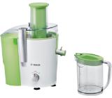 Bosch MES25G0, Centrifugal juicer 700 W, 2 speeds, 2 lt pulp container, 1.25 ltr juice container & foam separator, XL feeding tube (73 mm), ceramic knife, s/s sieve, plastic body, die-cast aluminum clamps, juice outlet with drip-stop and made of stainles