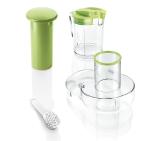 Bosch MES25G0, Centrifugal juicer 700 W, 2 speeds, 2 lt pulp container, 1.25 ltr juice container & foam separator, XL feeding tube (73 mm), ceramic knife, s/s sieve, plastic body, die-cast aluminum clamps, juice outlet with drip-stop and made of stainles