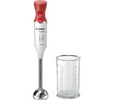 Bosch MSM64110, Blender, 450 W, Included transparent jug, White, red