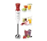 Bosch MSM64110, Blender, 450 W, Included transparent jug, White, red