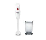 Bosch MSM14100, Blender, CleverMixx, 400 W, Included transparent jug, White, deep red