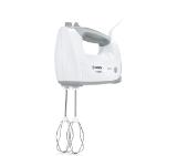 Bosch MFQ36440, Hand mixer, ErgoMixx, 450 W, Included blender & transparent jug, White