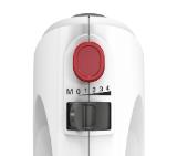 Bosch MFQ22100, Hand mixer, CleverMixx, 375 W, 4 speed settings, additional pulse/turbo setting, white/gray