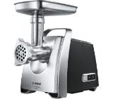 Bosch MFW68660, Meat mincer, ProPower 2200W, 4,3 kg/min, nr. 8, 3 sieves, kebbe attachment, juicer for soft fruits & vegetables, shredder with 4 drums, full inox tray, reverse function