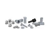 Bosch MFW68660, Meat mincer, ProPower 2200W, 4,3 kg/min, nr. 8, 3 sieves, kebbe attachment, juicer for soft fruits & vegetables, shredder with 4 drums, full inox tray, reverse function