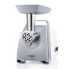 Bosch MFW45020, Meat mincer, ProPower 1600W, 2,7 kg/min, nr. 5, 2 sieves, kebbe attachment, reverse function