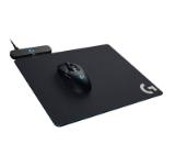 Logitech G Poweplay Wireless Charging System, Hard/Cloth Mouse Pad, G502/G703/G903/Pro X Superlight Compatible
