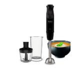 Tefal HB641838, Handblender Optichef, 800 W, 2 in 1, 10 Speed+ turbo, Container 0.8 liters, 0.5 liters Mini Chopper, black