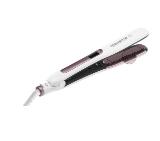 Rowenta SF7510F0, Brush&Straight Premium Care, LCD display, 130 - 200 ° C, Replaceable Plates, Ionizer, Cover type: Cashmere Keratin, Warm-up time: 15 sec, White / Purple