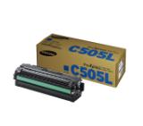 Samsung CLT-C506L High Yield Cyan Toner Cartridge