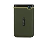Transcend 2TB, 2.5" Portable HDD, StoreJet M3, Military Green, Slim