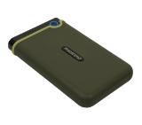 Transcend 2TB, 2.5" Portable HDD, StoreJet M3, Military Green, Slim