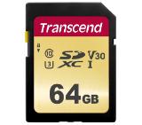Transcend 64GB SD card UHS-I U3, MLC