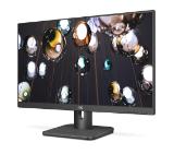 AOC 24E1Q, 23.8" WLED IPS, 1920x1080@60Hz, 5ms GtG, 250cd/m2, 1000:1, DCR 20m:1, FlickerFree, Low Blue Light, 2Wx2, Tilt, D-SUB, HDMI, DP