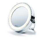 Beurer BS 59 Illuminated mirror,wall-mounted/standing , 8 LED light, 5 x zoom, 2 swivering mirrors, 11 cm