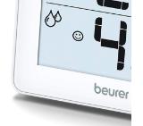 Beurer HM 16 thermo hygrometer; Displays temperature and humidity