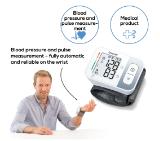 Beurer BC 28 Wrist blood pressure monitor; risk indicator; arrhythmia detection; medical device; circumferences 13.5-19.5 cm; storage bag, 5 year warranty
