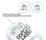 Beurer BC 28 Wrist blood pressure monitor; risk indicator; arrhythmia detection; medical device; circumferences 13.5-19.5 cm; storage bag, 5 year warranty