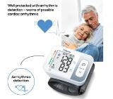 Beurer BC 28 Wrist blood pressure monitor; risk indicator; arrhythmia detection; medical device; circumferences 13.5-19.5 cm; storage bag, 5 year warranty