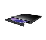 Hitachi-LG GP57EB40 Ultra Slim External DVD-RW, Super Multi, Double Layer, TV connectivity, Black