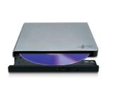 Hitachi-LG GP57ES40 Ultra Slim External DVD-RW, Super Multi, Double Layer, TV connectivity, Silver