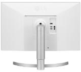 LG 27UL550-W, 27" UHD 4K HDR, IPS Panel Anti-Glare, 5ms, 1000:1, 300cd/m, 3840x2160, sRGB 98% Color Gamut, HDR 10, HDMI, DisplayPort, RADEON FreeSync, Headphone out, Height / Pivot / Tilt Adjustable Stand, Black