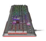 Genesis Gaming Keyboard Rhod 400 Rgb Backlight Us Layout