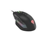 Genesis Gaming Mouse Xenon 330 4000Dpi Rgb Illuminated With Software Black