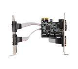 Lanberg extension card PCI-express 4x com + low profile bracket