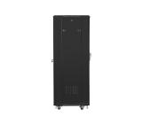 Lanberg rack cabinet 19" free-standing 32U / 600x600 self-assembly flat pack, black