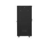Lanberg rack cabinet 19" free-standing 32U / 600x800 self-assembly flat pack, black