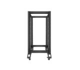 Lanberg open rack 22U 600x800, black