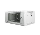 Lanberg rack cabinet 19" wall-mount 4U / 600x450 for self-assembly (flat pack), grey