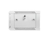 Lanberg rack cabinet 19" wall-mount 4U / 600x450 for self-assembly (flat pack), grey